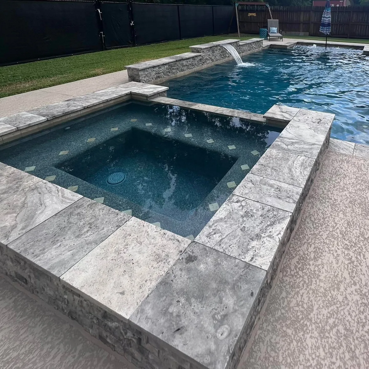 Custom Spas project 4 by Aquatic Pools TX