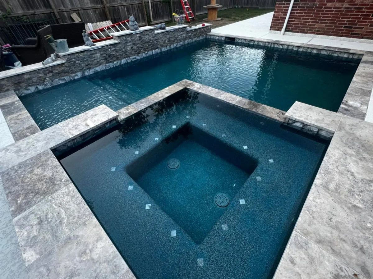 Custom Spas project 6 by Aquatic Pools TX