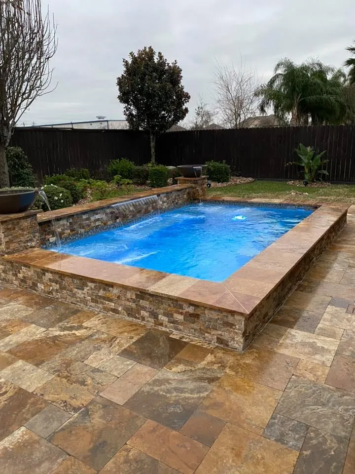 Custom Spas project 10 by Aquatic Pools TX