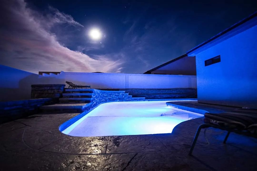 Fire & Water Features project 6 by Aquatic Pools TX