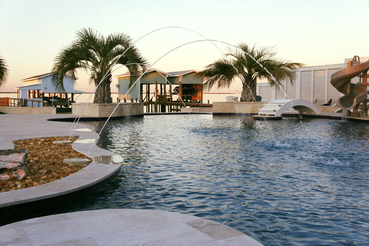 Freeform Pools project 9 by Aquatic Pools TX