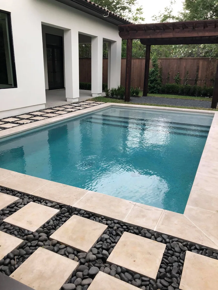 Geometric Pools project 5 by Aquatic Pools TX