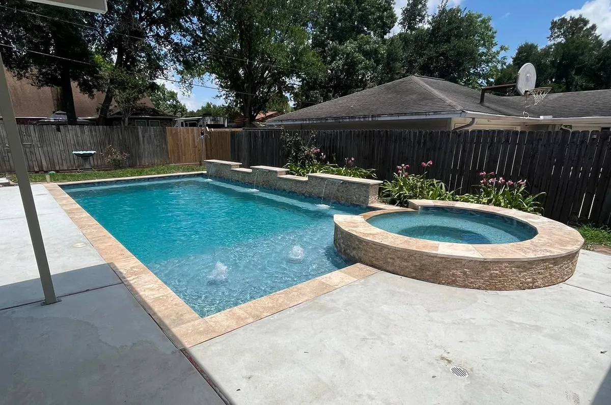 Geometric Pools project 7 by Aquatic Pools TX