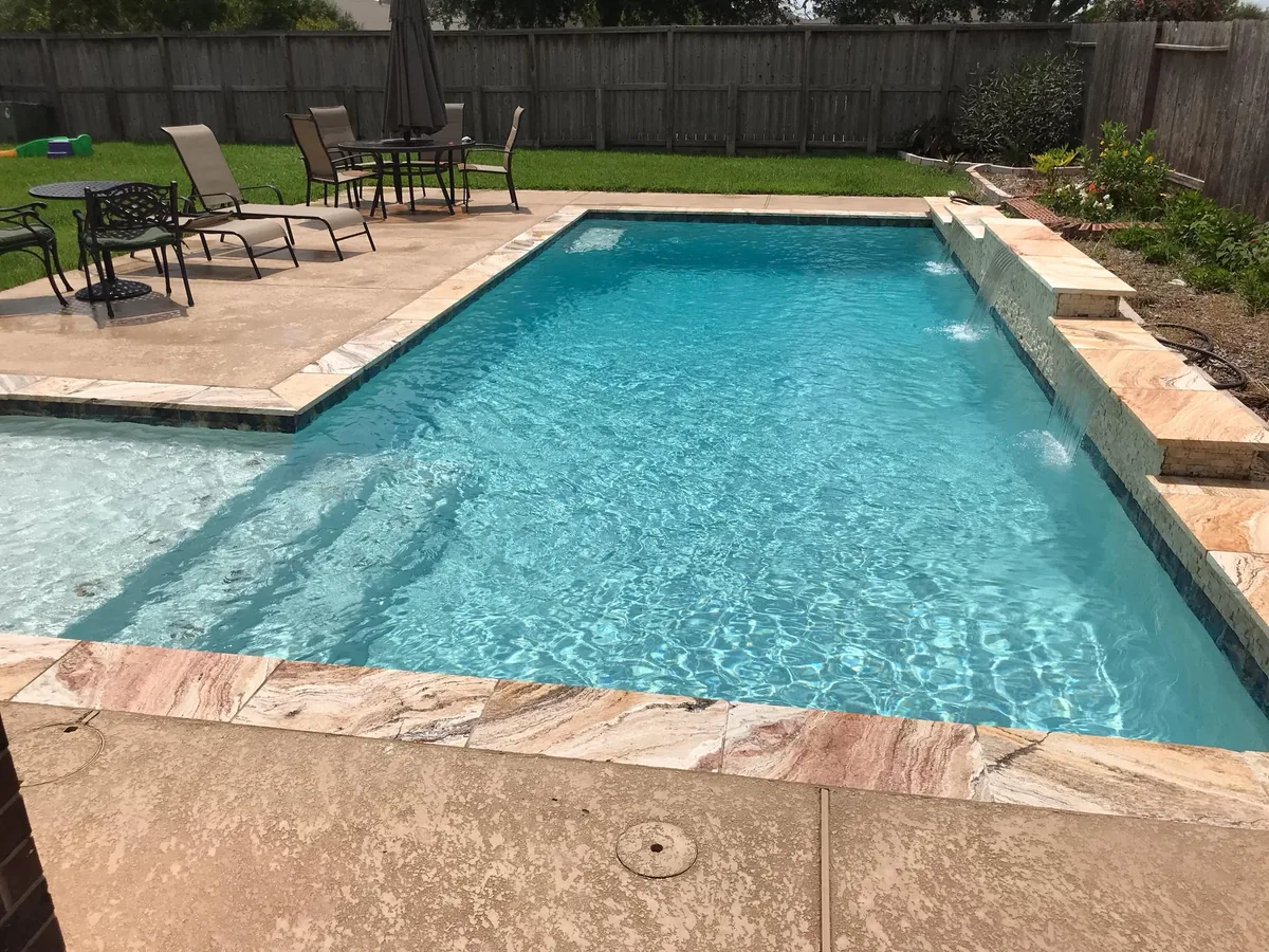 Geometric Pools project 8 by Aquatic Pools TX