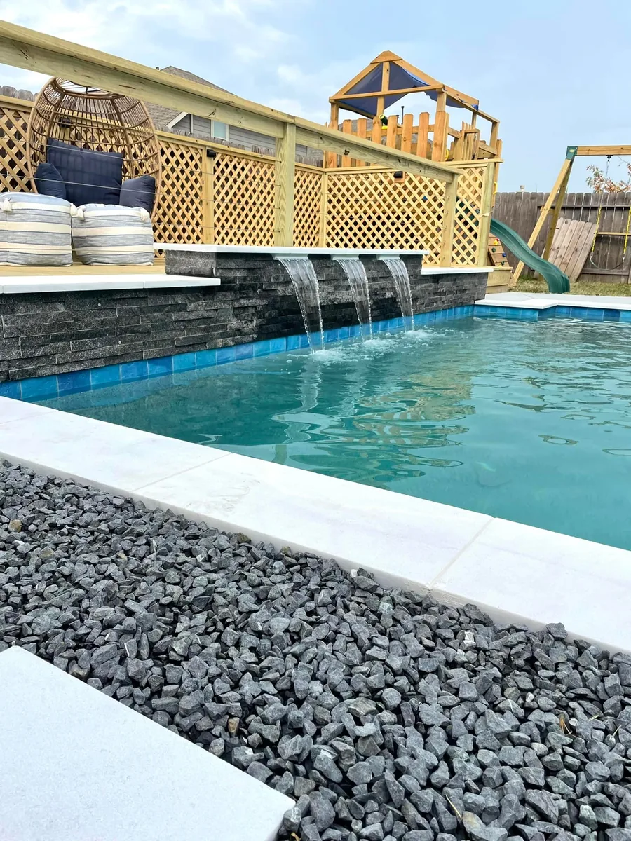 Geometric Pools project 9 by Aquatic Pools TX
